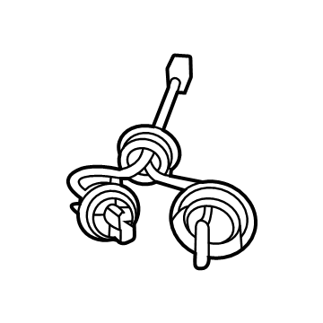 OEM 2022 Lexus RX450hL Cord, Rear Combination - 81555-48350