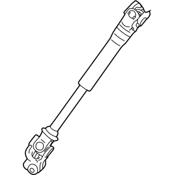 OEM 2021 Nissan Rogue Joint Assy-Steering Column, Lower - 48080-6RF0B