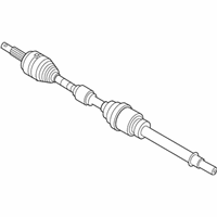 OEM 2018 Nissan Sentra Shaft Assembly-Front Drive RH - 39100-4AF0D