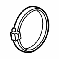 OEM Acura MDX Clamp, Air Flow (92) - 17316-RKG-A01