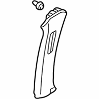 OEM 2003 Honda Odyssey Garnish Assy., L. Quarter Pillar *YR169L* (MILD BEIGE) - 84181-S0X-A02ZC