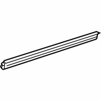 OEM 2000 Lexus GS400 Weatherstrip, Front Door Glass, Inner RH - 68171-30121