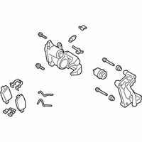 OEM Hyundai Brake Assembly-RR Wheel, LH - 58210-S1300