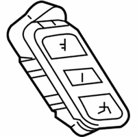 OEM 2020 Chrysler Voyager Switch-Memory Selector - 68258708AB
