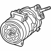 OEM 2013 Chevrolet Caprice Compressor - 92279283