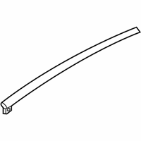 OEM Infiniti Q70 Moulding-Rear Door Sash, Front RH - 82282-1MA0A