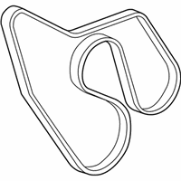 OEM 2003 GMC Savana 2500 Serpentine Belt - 12576452