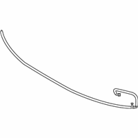 OEM 2006 BMW 530xi Hose, Left - 61-67-7-066-010