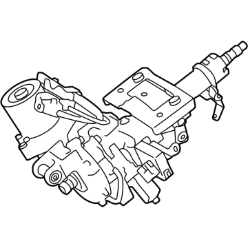 OEM 2017 Toyota Mirai Steering Column - 45250-62050