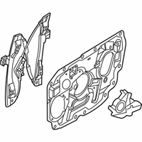 OEM 2009 Ford Taurus X Window Regulator - 8F9Z-7423208-A