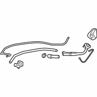 OEM 2012 Chevrolet Suburban 2500 Filler Pipe - 19417035