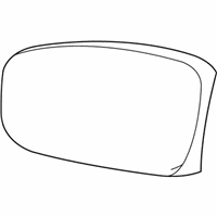 OEM 2002 Oldsmobile Alero Mirror, Outside Rear View - 22676404