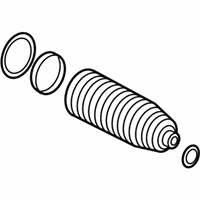 OEM 2007 BMW 650i REPAIR KIT BELLOWS - 32-10-2-454-428