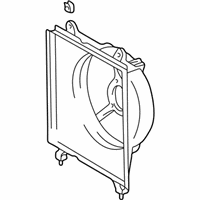 OEM 2001 Toyota Solara Fan Shroud - 16711-03081