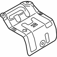 OEM Hyundai Sonata Protector-Heat Rear, RH - 28796-G0000