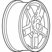 OEM Chevrolet Impala Wheel, Alloy - 9595546