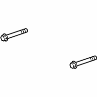 OEM 2022 Lexus UX250h Control Arm Bolt - 9011912436