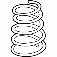 OEM Lexus RX350 Spring, Coil, Rear - 48231-48180