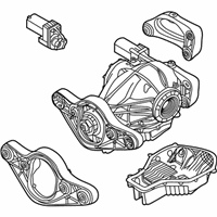 OEM 2018 BMW M3 Final Drive With Differentia - 33-10-8-090-473