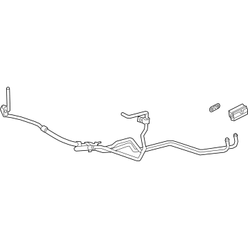 OEM 2021 GMC Sierra 1500 PIPE ASM-TRANS FLUID CLR INL & OTLT - 84885688