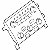 OEM 2011 Nissan GT-R Switch Assy-Preset - 25391-JF33A