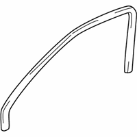 OEM Hyundai Santa Fe Weatherstrip Assembly-Front Door Opening, RH - 82120-26000-YD