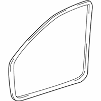 OEM Hyundai Santa Fe Weatherstrip Assembly-Front Door Side RH - 82140-26000