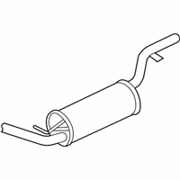 OEM Ford Focus Muffler - 5S4Z-5230-BA