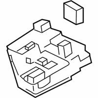 OEM Cadillac STS Relay & Fuse Plate - 25810754