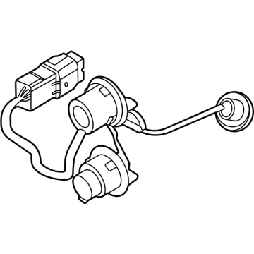 OEM 2022 Kia Seltos Rear Holder & Wiring - 92485Q5010