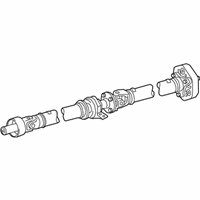 OEM 2015 Lexus GS350 Shaft Assembly, PROPELLE - 37100-30A70