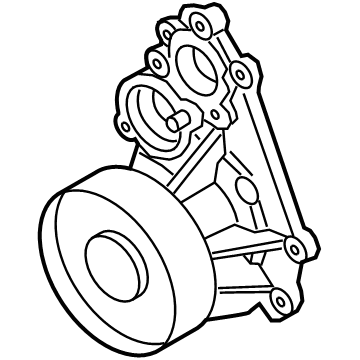 OEM 2021 BMW 540i xDrive WATER PUMP - 11-51-5-A44-4F4