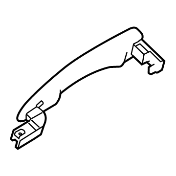 OEM Nissan Sentra Grip-Outside Handle, Rh - 82640-6LE4C