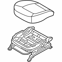 OEM 2016 Kia Sportage Cushion Assembly-Front Seat - 881043W252EAV