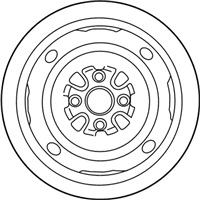 OEM 1992 Toyota Tercel Wheel - 42611-1A330