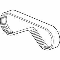OEM 2006 BMW X5 Ribbed V-Belt - 11-28-7-512-762