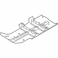 OEM 2020 Nissan Rogue Floor Front - 74321-6FL0D