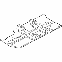 OEM 2016 Nissan Rogue Floor Front - 74320-6FL0D