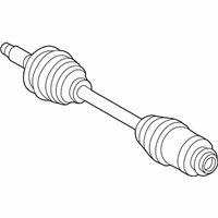 OEM 2006 Ford Fusion Axle Assembly - 8E5Z-3A427-A