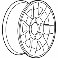 OEM Hummer Wheel, Alloy - 9598062
