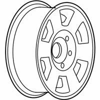 OEM 2008 Hummer H3 Spare Wheel - 9594959