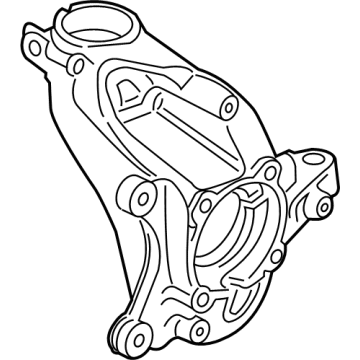 OEM 2020 BMW X1 Steering Knuckle, Right - 31-21-6-876-852