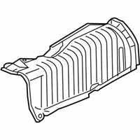 OEM 2014 Honda Insight Plate, Muffler Baffle - 74605-TM8-A00