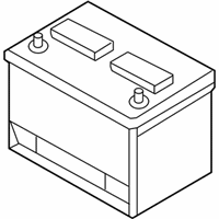 OEM 2022 Jeep Wrangler Batteries - BBAH7700C