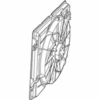 OEM Dodge Durango Fan MODUL-Radiator Cooling - 55038994AI