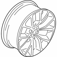 OEM 2020 Ford Expedition Wheel, Alloy - JL1Z-1007-H