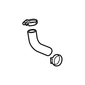 OEM Cadillac CT4 Filler Hose - 84304794