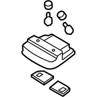 OEM Kia Spectra Lamp Assembly-Map - 928202F00187