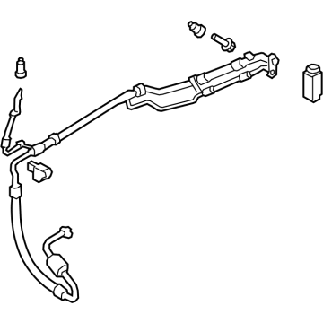 OEM 2021 Hyundai Santa Fe Tube Assembly-Suction & Liquid - 97775-P4020