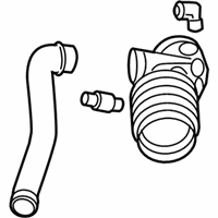 OEM 2009 Ford Fusion Outlet Hose - 7E5Z-9B659-A